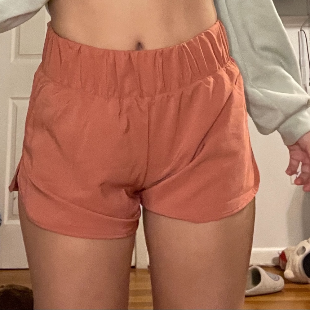 coral gym shorts!